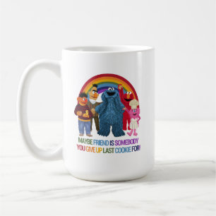 Mug Caractères de rue Sésame   Citation d'amis