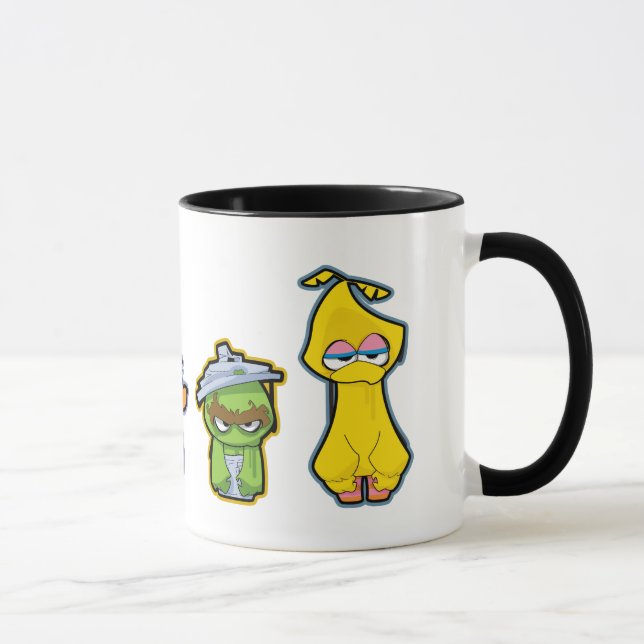 Mug Caractères de rue Sésame Zombie (Droite)