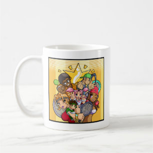 Mug Caractères de tennis d'Anime