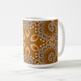 Mug Caramel Fractal Lace 