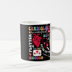 Mug Cardiac Infirmière La Cardiologie Est Une Oeuvre D