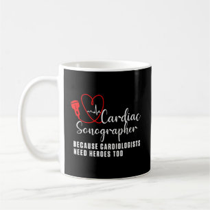 Mug Cardiac Sonographe Echo Tech Apprendre Rdcs