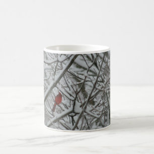 Mug Cardinal dans la neige