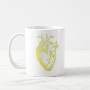 Mug Cardiologue cardiaque anatomique Docto de l'école 
