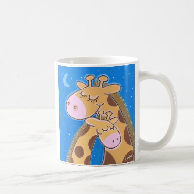 Mug Caresses de girafe (Droite)
