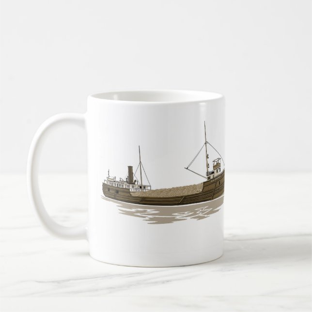 Mug cargo des Grands Lacs W.R. Stafford (Gauche)