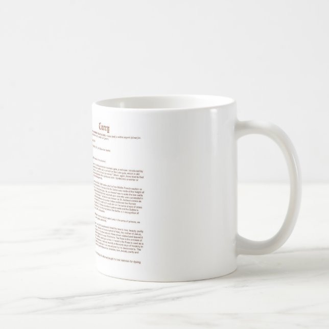 Mug Cari (signification (Ecosse) (Droite)