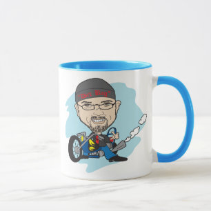 Mug caricature de bande dessinée