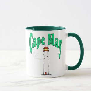 Mug Caricature du phare du Cap May