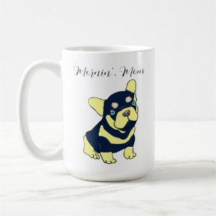 Mug Caricature française de chiot