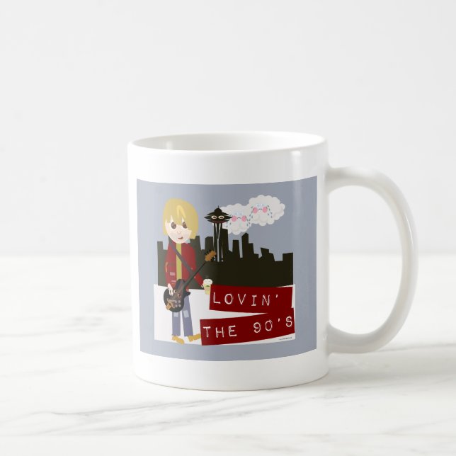 Mug Caricature Grunge des années 90 (Droite)