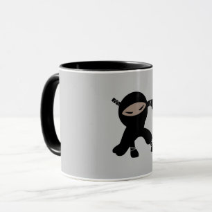 Mug Caricature Petit Guerrier Ninja
