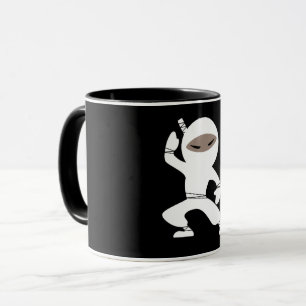 Mug Caricature Petit Guerrier Ninja