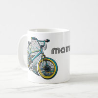 Caricature pour enfants Bike BMX. Racing aventure