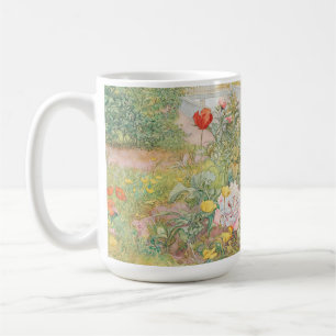 Mug Carl Larsson - Lisbeth Dans Le Jardin Fleuri