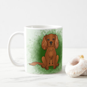 Mug Carlin Cavalier King Charles Spaniel Ruby de coule