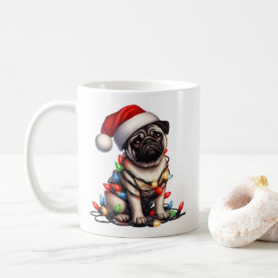 Mug Carlin Chien Chien Chiot Noël