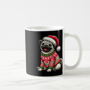 Mug Carlin Chien Douille Vilaine Père Noël Pour Hommes
