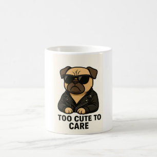 Mug carlin dans la veste de bombardier drôle de concep
