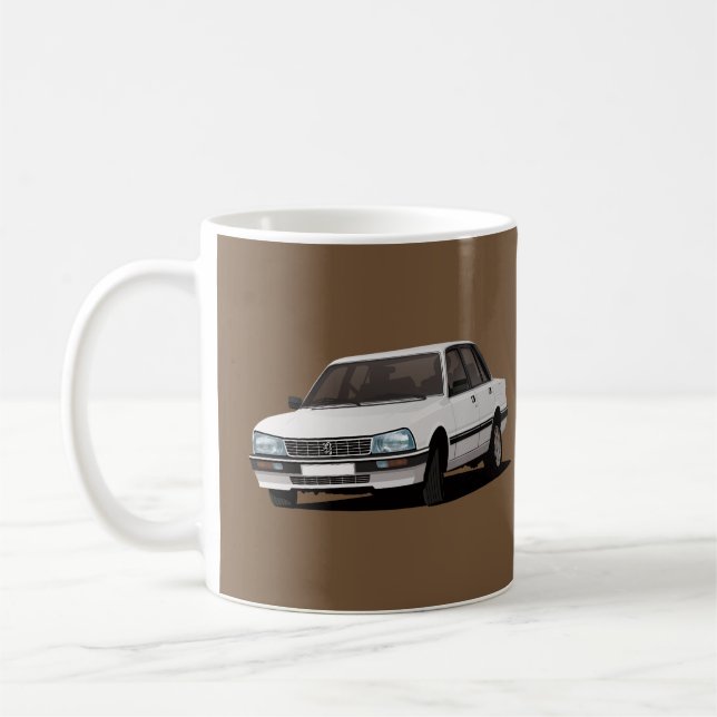 Mug Carlin de liaison 505 - blanc x 2 - (Gauche)