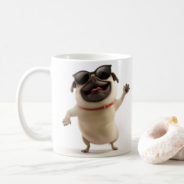 Mug Carlin du parti (Avec donut)