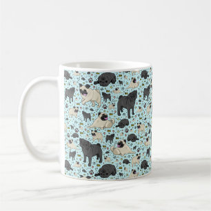 Mug carlin en bleu