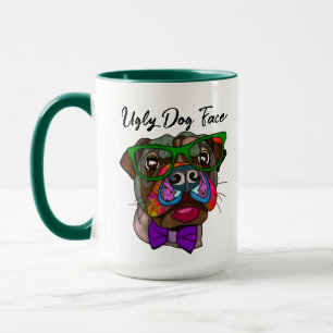 Mug Carlin en Lunettes de soleil muet de visage de chi