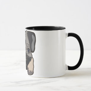 MUG CARLIN PUPPY DOG