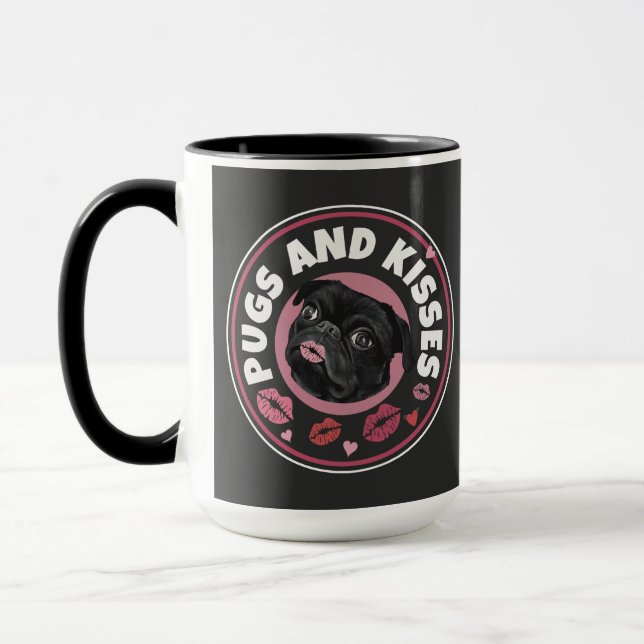 Mug Carlins Et Baisers | Chien Pun | Amateurs de Carli (Gauche)