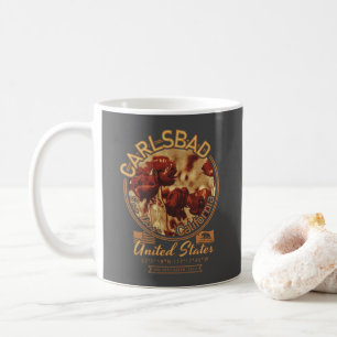 MUG CARLSBAD CALIFORNIA - CHAMPS DE FLEURS CARLSBAD