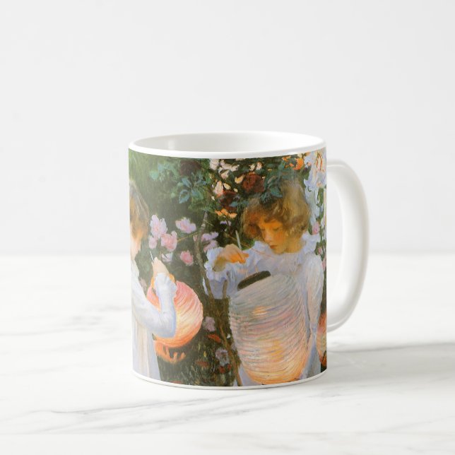 Mug Carnation, Lily, Lily, Rose Par John Singer Sargen (Devant droit)
