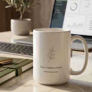 Mug Carnet d'entreprise minimaliste pour employé 