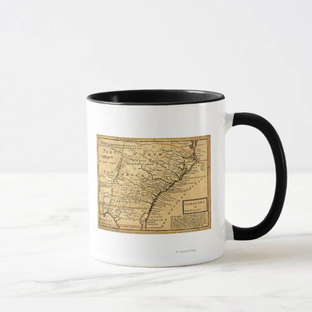 Mug CarolinaCarte panoramique (Droite)