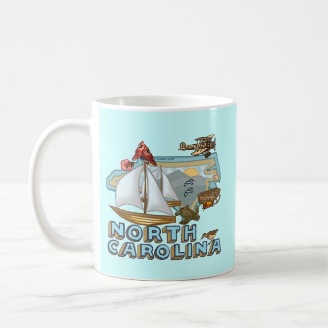 Mug Caroline du Nord (Gauche)