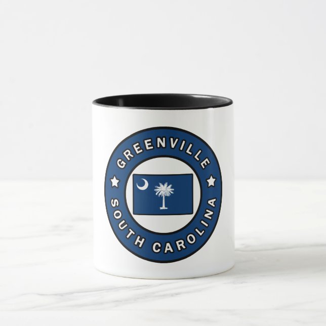 Mug Caroline du Sud de Greenville (Centre)