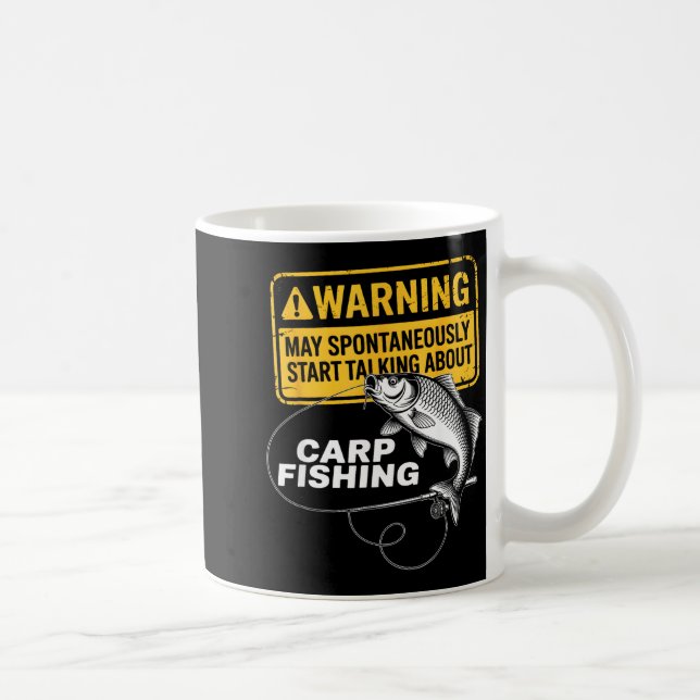 Mug Carp Fishing Design For Men Funny Catfish And Carp (Droite)