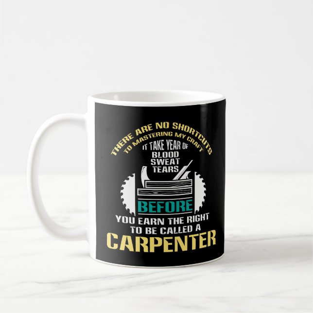 Mug Carpenter À Appeler Un Cadeau Carpenter (Gauche)