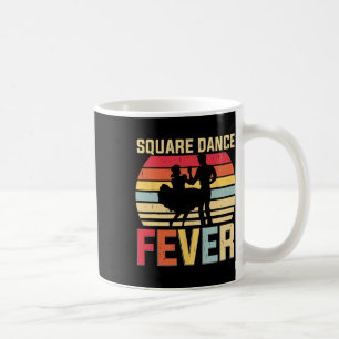 Mug Carré Dance Fever Cowboy Country Music Carré Dan