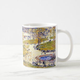 Mug Carré syndical au printemps par Frederick Childe H