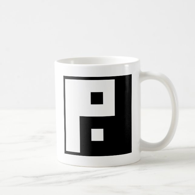 Mug Carré Yin Yang (Droite)