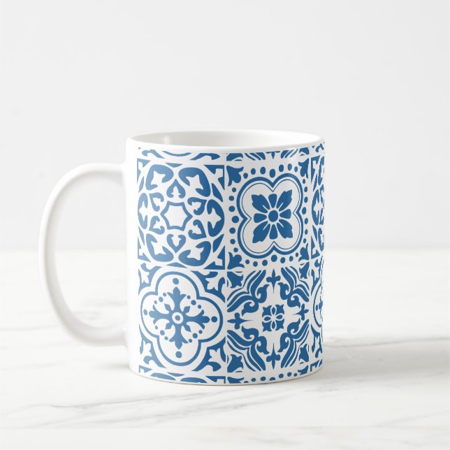 Mug Carreaux bleu portugais 2 (Gauche)