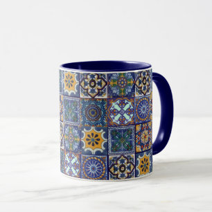 Mug Carreaux Talavera mexicains