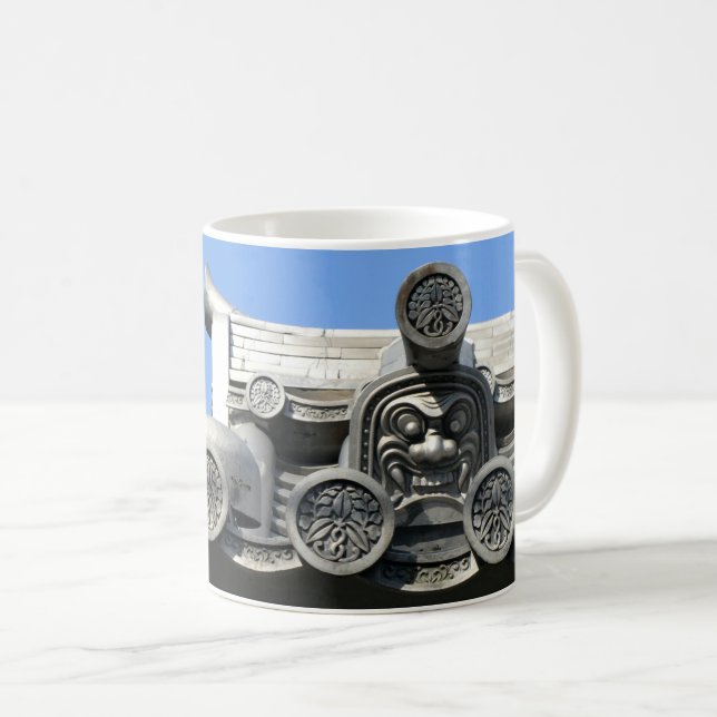 Mug Carrelage de démons, temple d'Osu Kannon, Nagoya (Devant droit)