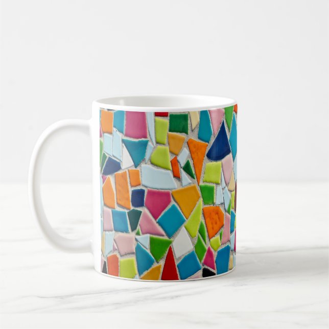 Mug Carrelage en mosaïque coloré (Gauche)