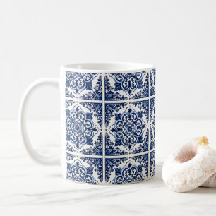 Mug Carrelage méditerranéen, Portugais, Azulejo, Majol