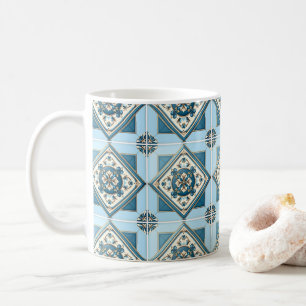 Mug Carrelage méditerranéen, Portugais, Azulejo, Majol