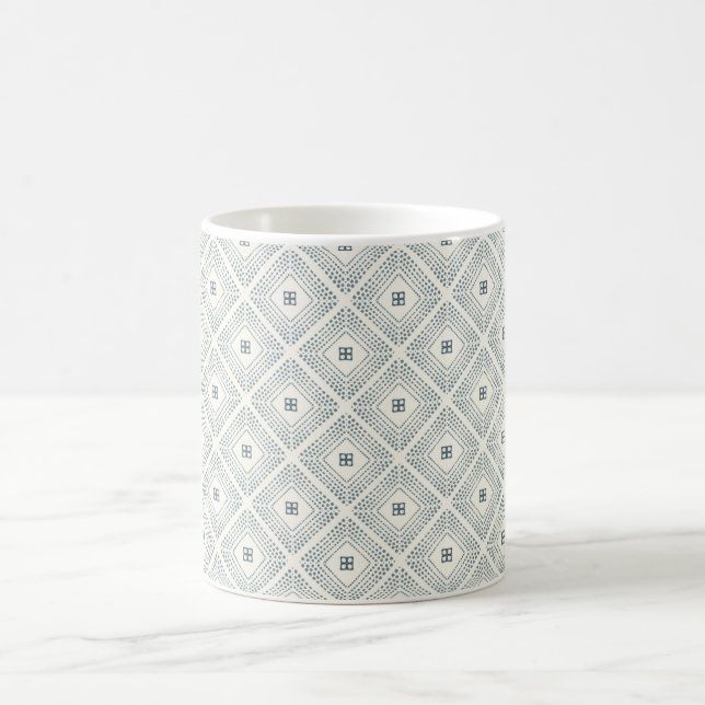Mug Carrés de nidification géométrique stylés (Centre)