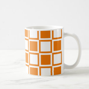 Mug Carrés Orange Bold Mod