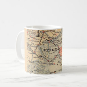 Mug Carte ancienne de Venise - Venezia 