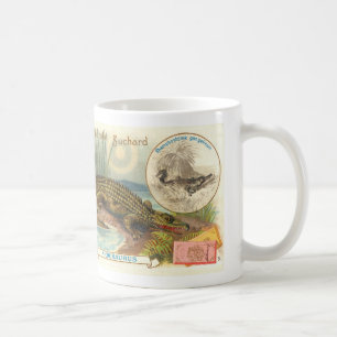 Mug Carte antique de Suchard Chocolat Nicrosaurus